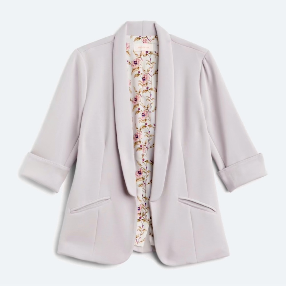 Soft Gray Blazer